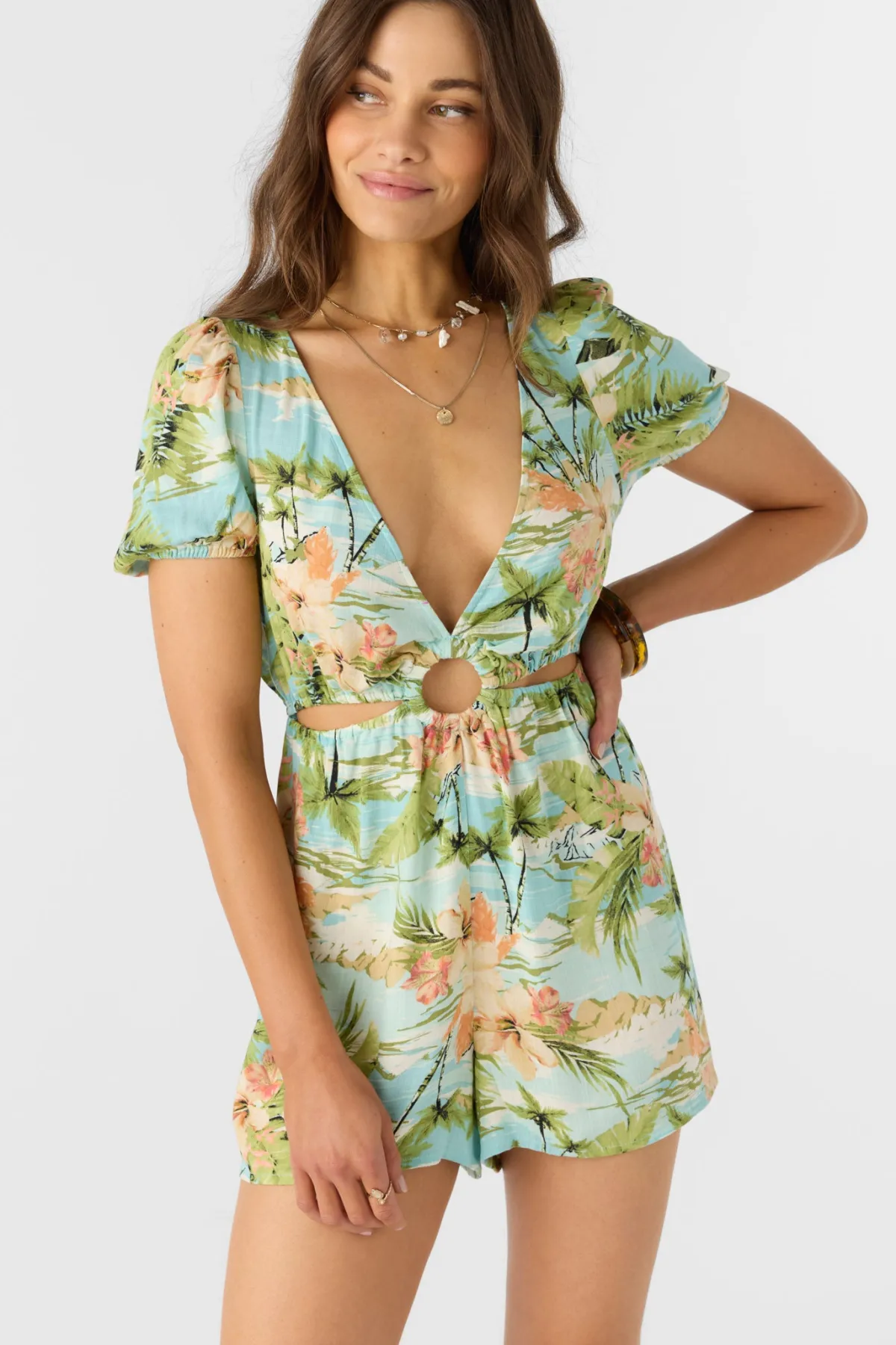 Jumpsuits & Rompers^O'Neill Morena Romper - | nile blue