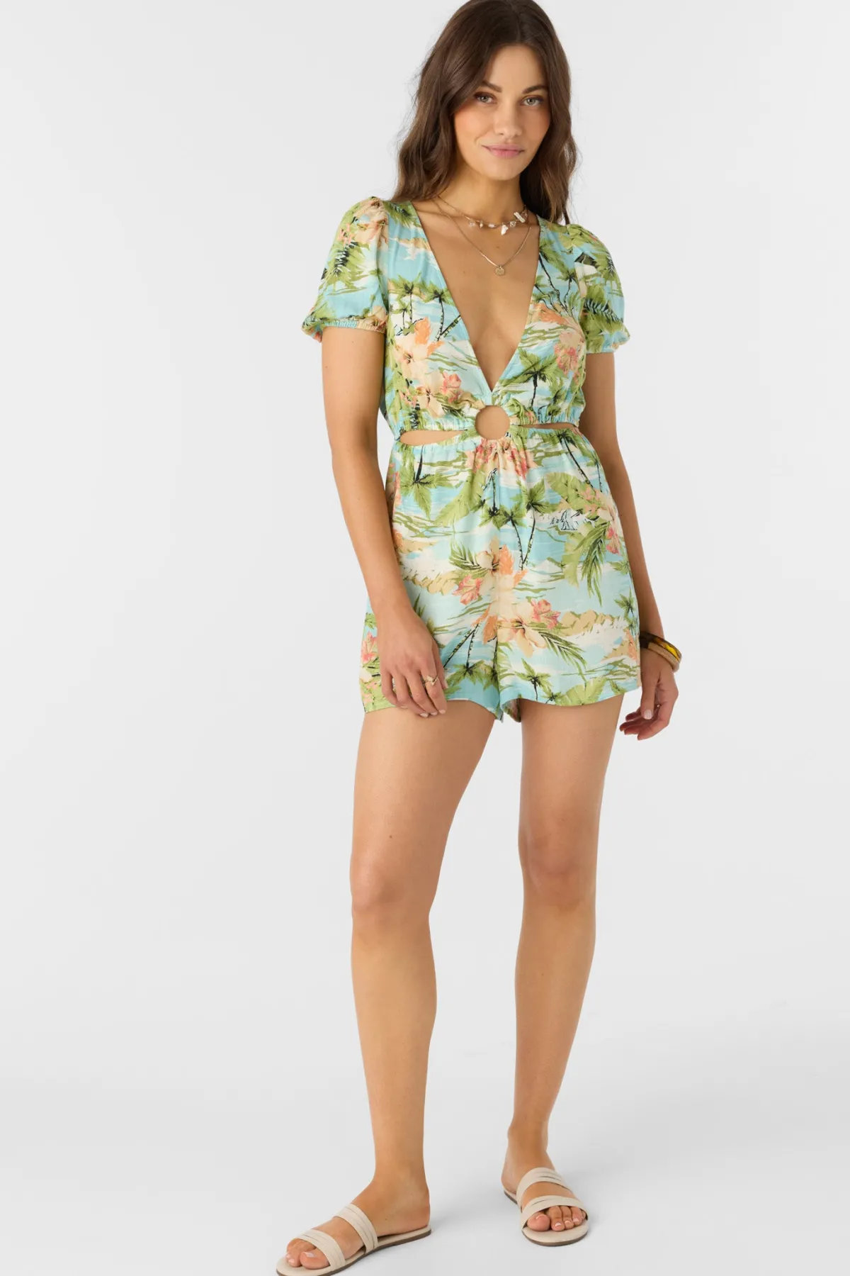 Jumpsuits & Rompers^O'Neill Morena Romper - | nile blue