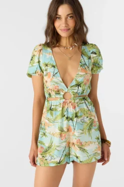Jumpsuits & Rompers^O'Neill Morena Romper - | nile blue