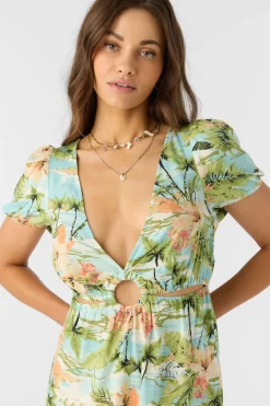 Jumpsuits & Rompers^O'Neill Morena Romper - | nile blue