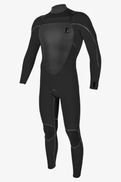 Full Suits^O'Neill Mutant Legend 4.5/3.5MM Chest Zip Full W/hood - Black/black |