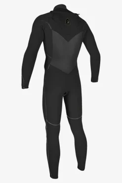 Full Suits^O'Neill Mutant Legend 4.5/3.5MM Chest Zip Full W/hood - Black/black |