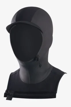 Full Suits^O'Neill Mutant Legend 4.5/3.5MM Chest Zip Full W/hood - Black/black |