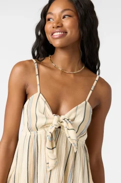 Dresses^O'Neill Natalya Stripe Short Dress - | tapioca