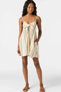 Dresses^O'Neill Natalya Stripe Short Dress - | tapioca