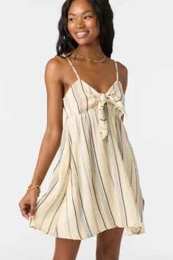 Dresses^O'Neill Natalya Stripe Short Dress - | tapioca