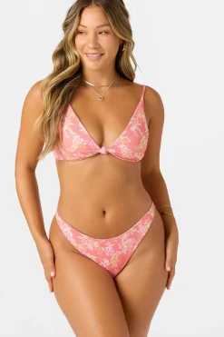 Bikini Bottoms^O'Neill Nayomi Floral Flamenco Cheeky Bottoms - | porcelain rose