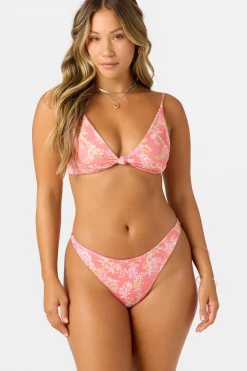 Bikini Bottoms^O'Neill Nayomi Floral Flamenco Cheeky Bottoms - | porcelain rose