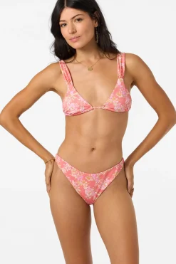 Bikini Tops^O'Neill Nayomi Floral Menorca Triangle Top - | porcelain rose