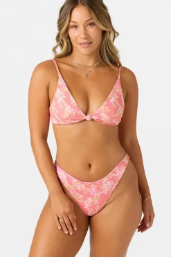 Bikini Tops^O'Neill Nayomi Floral Pismo Bralette Top - | porcelain rose
