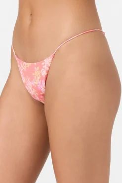Bikini Bottoms^O'Neill Nayomi Floral Redondo Medium Bottoms - | porcelain rose