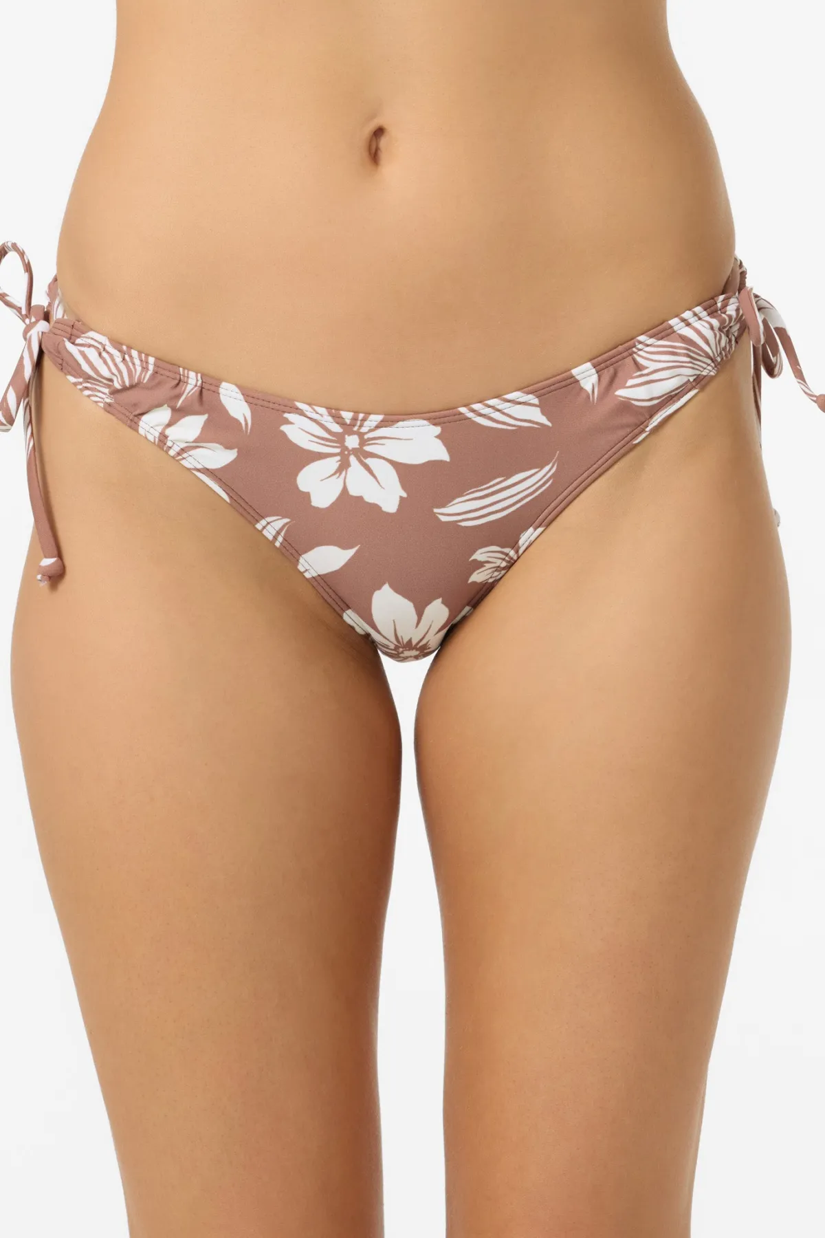 Bikini Bottoms^O'Neill Nomad Floral Crestview Cheeky Bottoms - | carob brown
