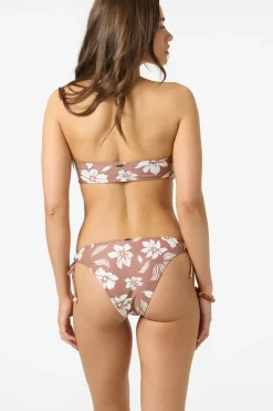 Swim New Arrivals|New Arrivals^O'Neill Nomad Floral Crestview Cheeky Bottoms carob brown
