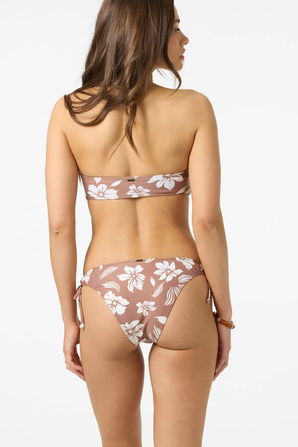 Swim New Arrivals|New Arrivals^O'Neill Nomad Floral Crestview Cheeky Bottoms carob brown
