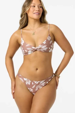Bikini Tops^O'Neill Nomad Floral Malibu Bralette Top - | carob brown