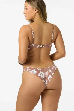 Swim New Arrivals|New Arrivals^O'Neill Nomad Floral Malibu Bralette Top carob brown
