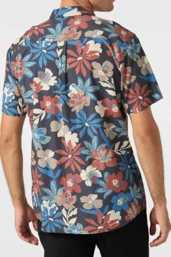 Shirts & Flannels^O'Neill Oasis Eco Standard Standard Fit Shirt - | graphite