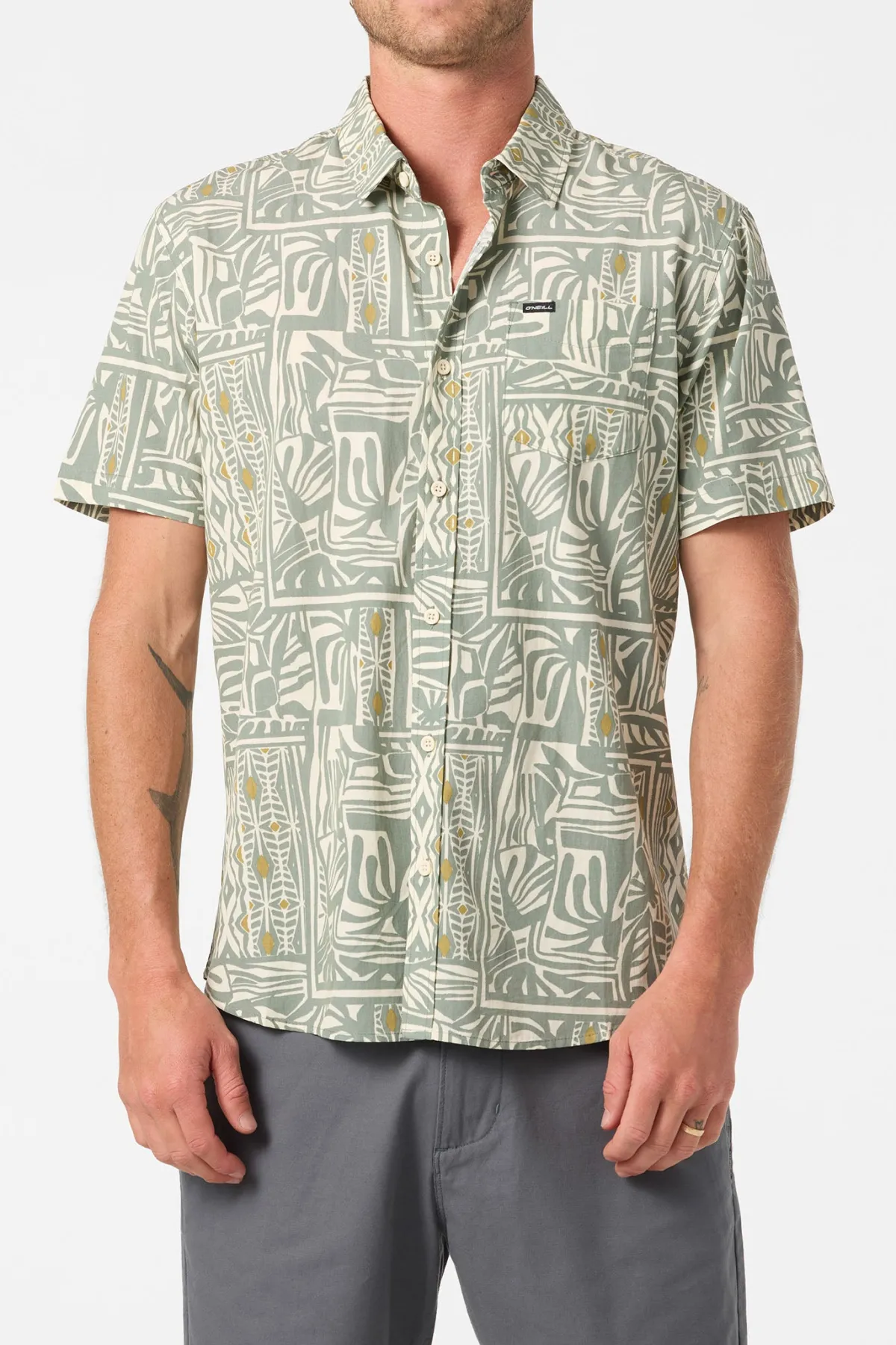 New Arrivals^O'Neill Oasis Standard Fit Shirt sage