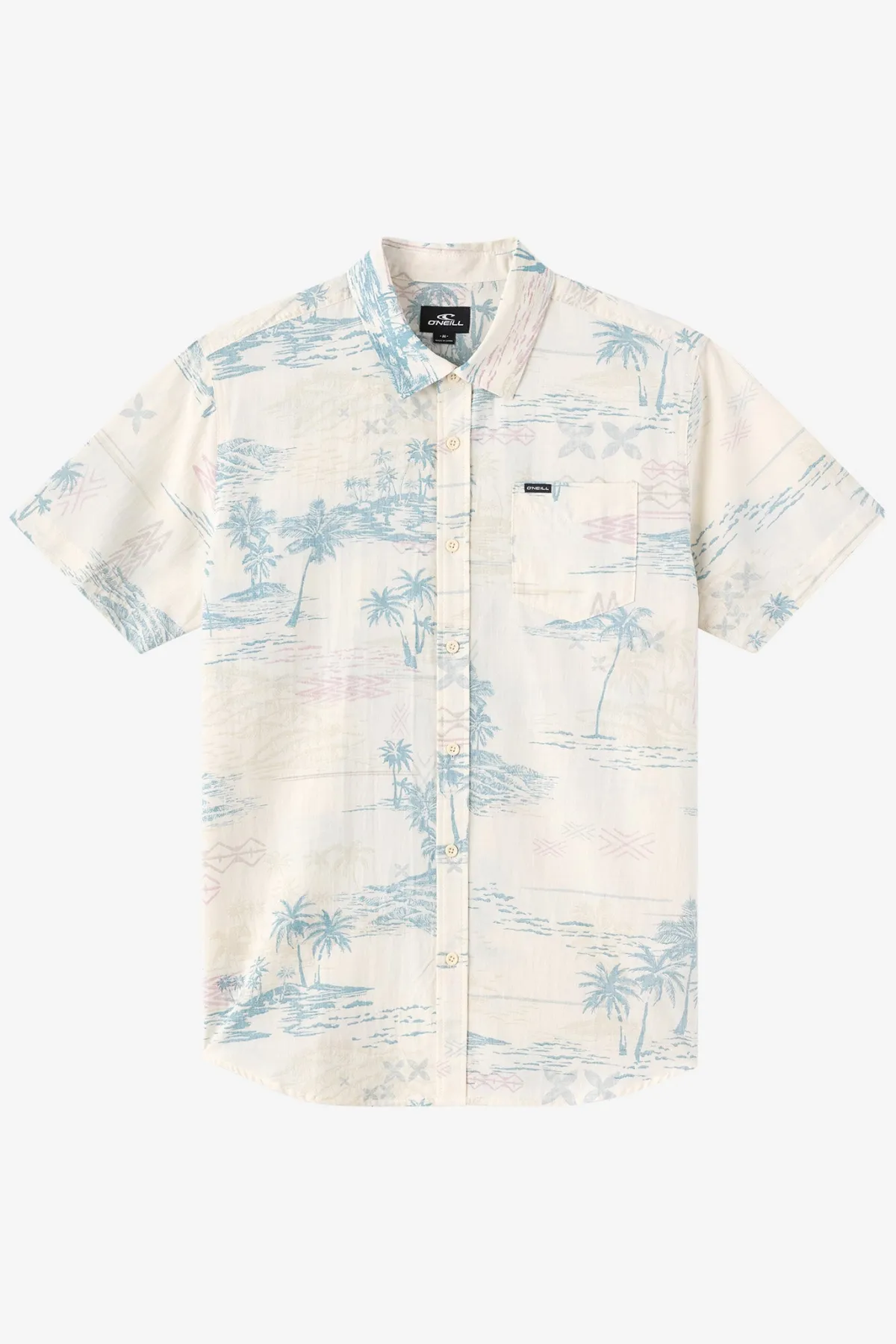 New Arrivals^O'Neill Oasis Standard Fit Shirt cream