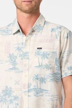 New Arrivals^O'Neill Oasis Standard Fit Shirt cream