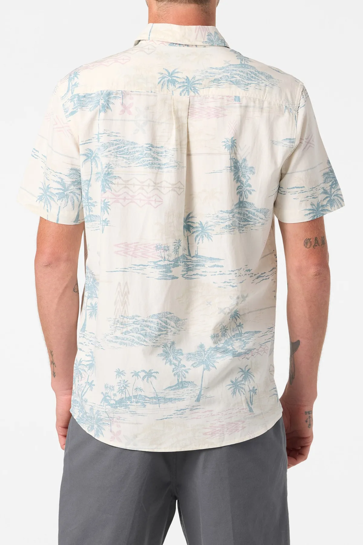 New Arrivals^O'Neill Oasis Standard Fit Shirt cream