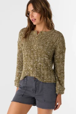 Sweaters, Hoodies & Fleece^O'Neill Oceanfront Long Sleeve Sweater - | military olive