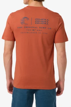 Tees & Tanks^O'Neill Offset Classic Tee Standard Fit Tee - | chutney
