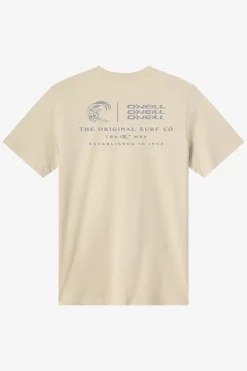 Tees & Tanks^O'Neill Offset Classic Tee Standard Fit Tee - | lt khaki