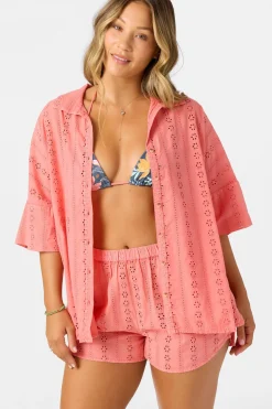 Swim Cover-Ups^O'Neill Olivia Top - | porcelain rose
