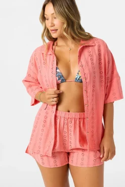 Swim Cover-Ups^O'Neill Olivia Top - | porcelain rose