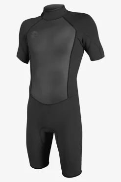 Spring Suits^O'Neill O'riginal 2MM Back Zip Short Sleeve Spring - | blk/blk