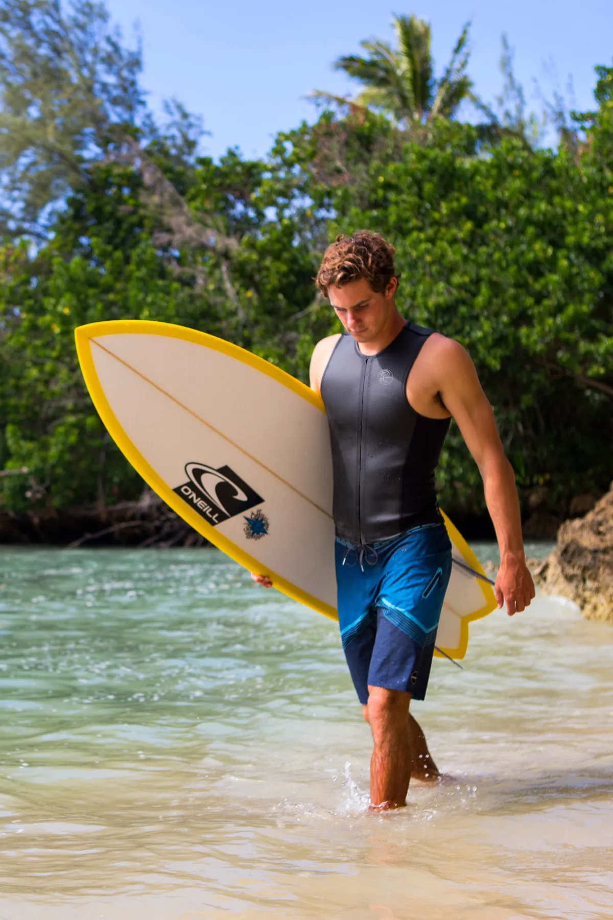 Neoprene Tops^O'Neill O'riginal 2MM Front Zip Vest - | blk/blk