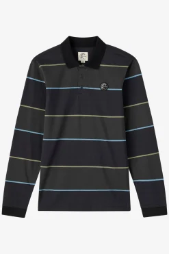 Shirts & Flannels^O'Neill O'Riginals Cassidy Ls Knit Polo Standard Fit Polo - | black