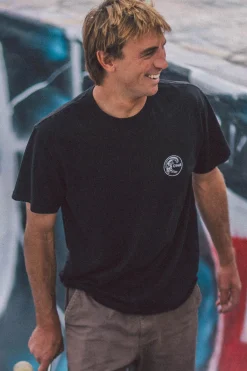 Tees & Tanks^O'Neill O'Riginals Circle Surfer Relaxed Fit Tee - | black
