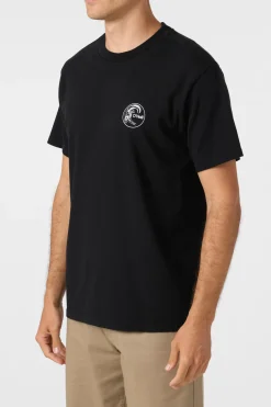Tees & Tanks^O'Neill O'Riginals Circle Surfer Relaxed Fit Tee - | black