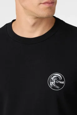 Tees & Tanks^O'Neill O'Riginals Circle Surfer Relaxed Fit Tee - | black