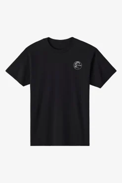 Tees & Tanks^O'Neill O'Riginals Circle Surfer Relaxed Fit Tee - | black