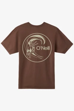 Tees & Tanks^O'Neill O'Riginals Circle Surfer Relaxed Fit Tee - | turkish coffee