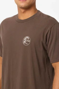 Tees & Tanks^O'Neill O'Riginals Circle Surfer Relaxed Fit Tee - | turkish coffee