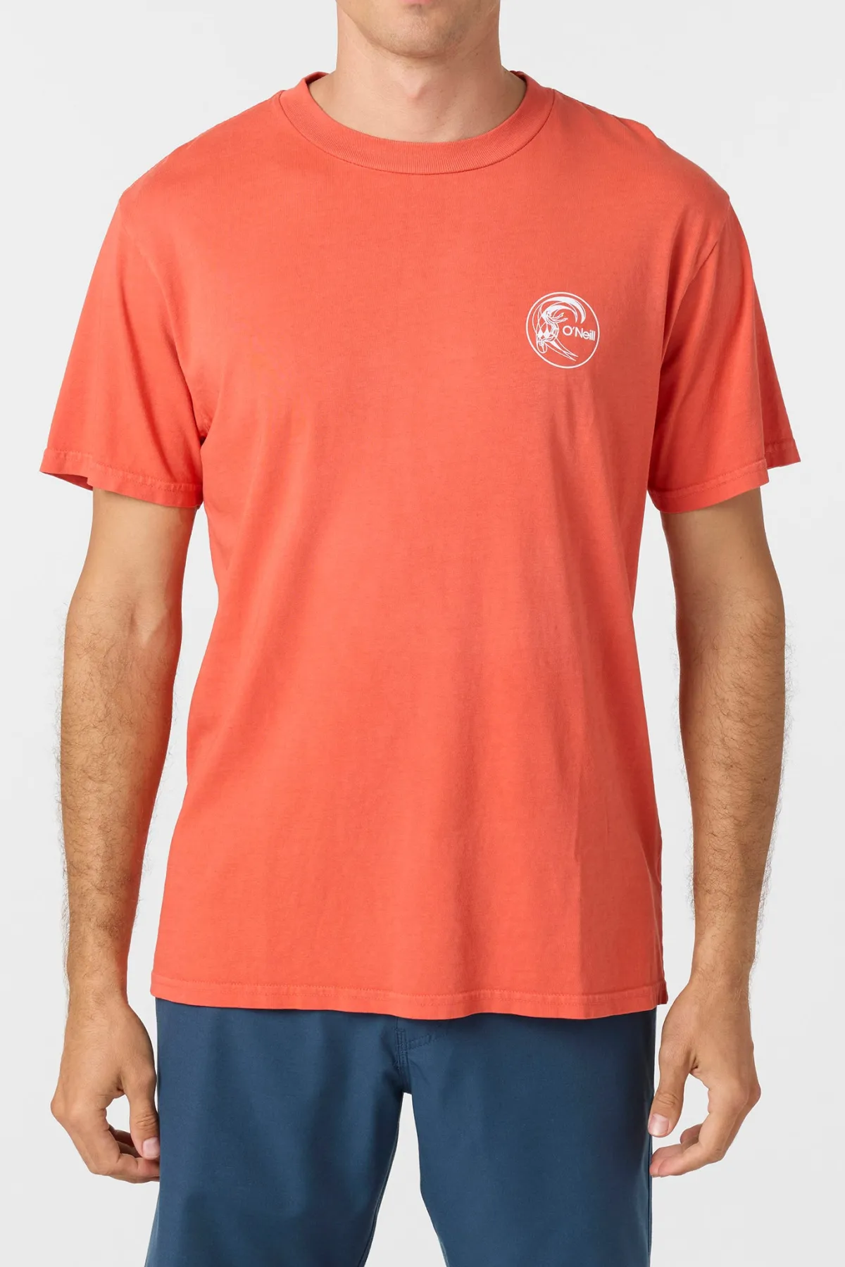 Tees & Tanks^O'Neill O'Riginals Circle Surfer Relaxed Fit Tee - | burnt sienna