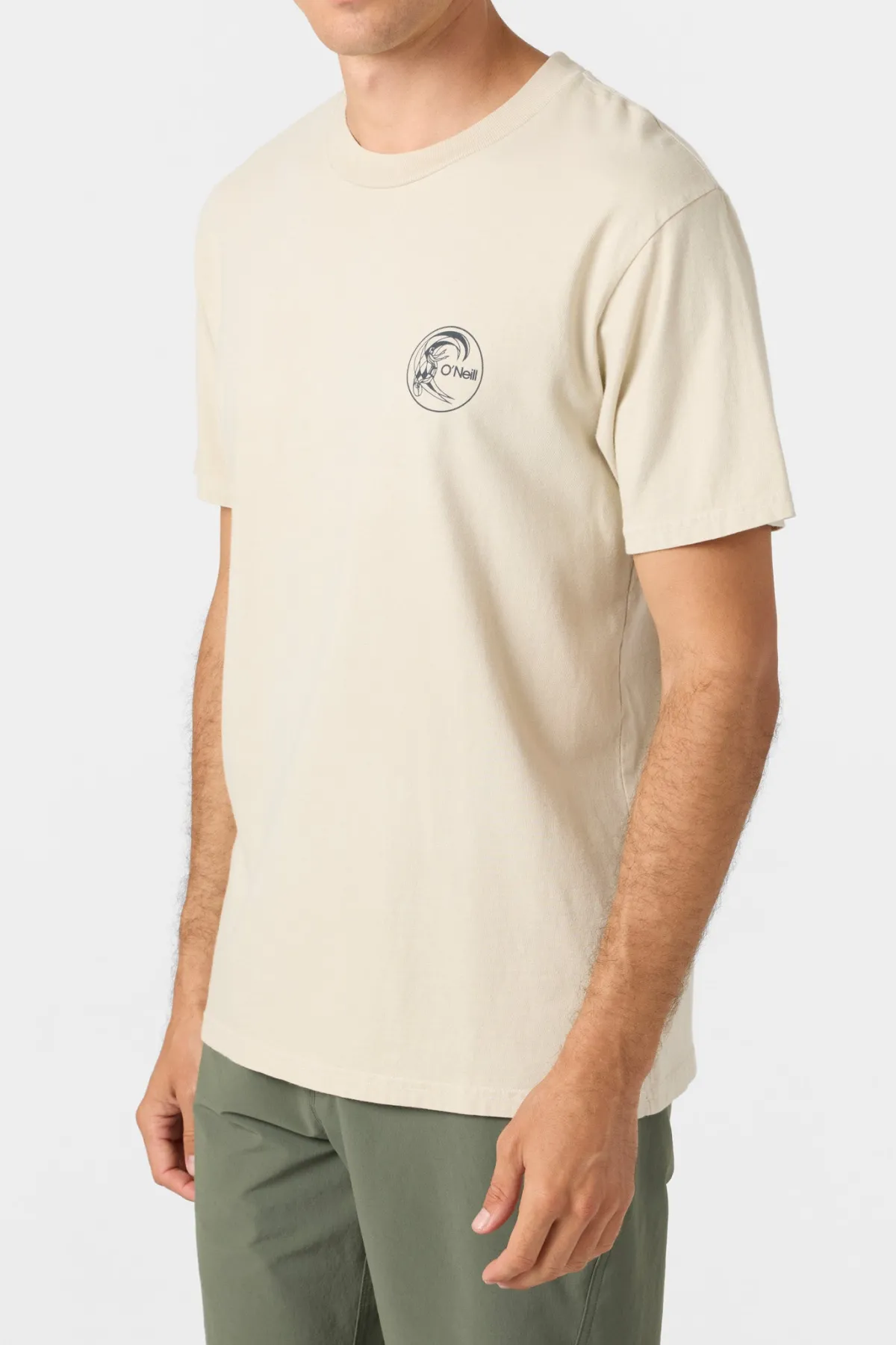 O'Riginals Collection^O'Neill O'Riginals Circle Surfer Tee Relaxed Fit Tee - | lt khaki