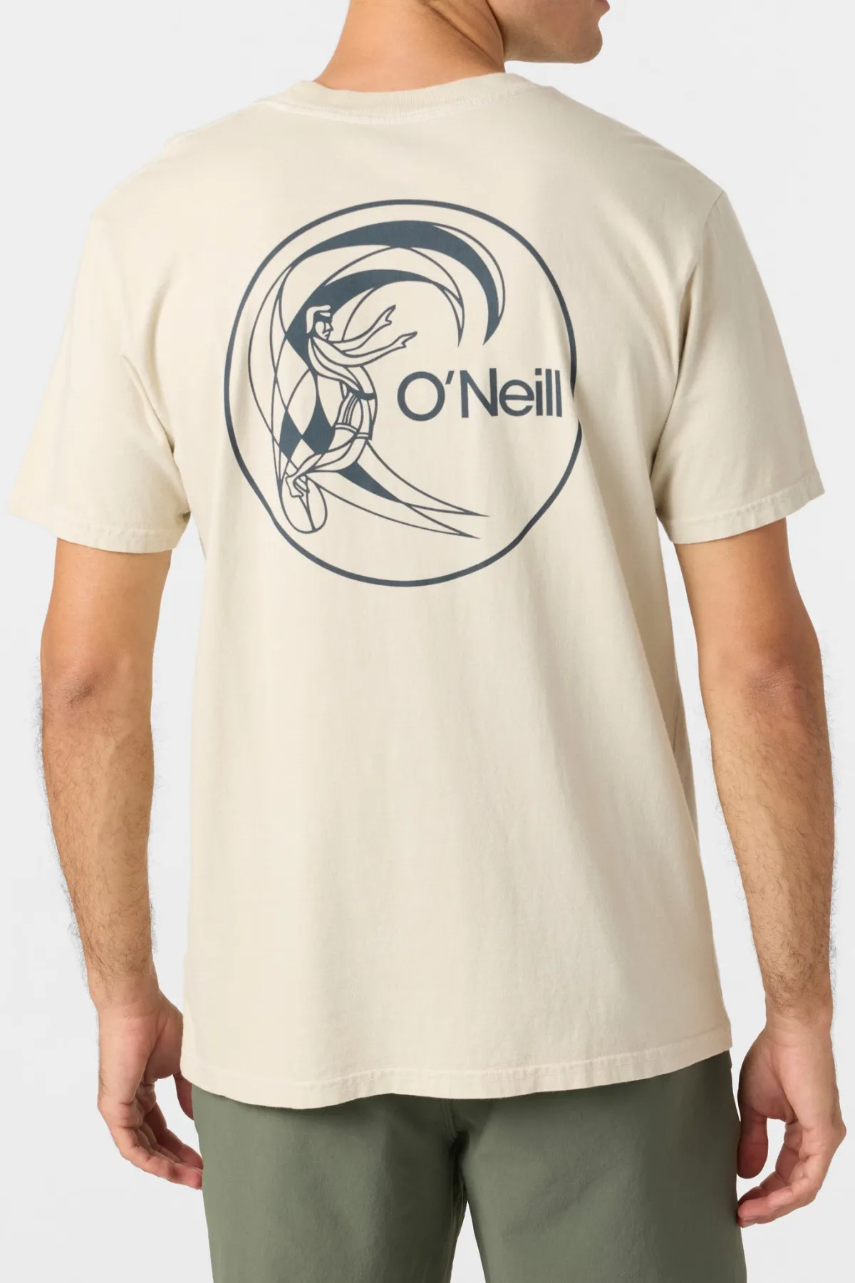 O'Riginals Collection^O'Neill O'Riginals Circle Surfer Tee Relaxed Fit Tee - | lt khaki