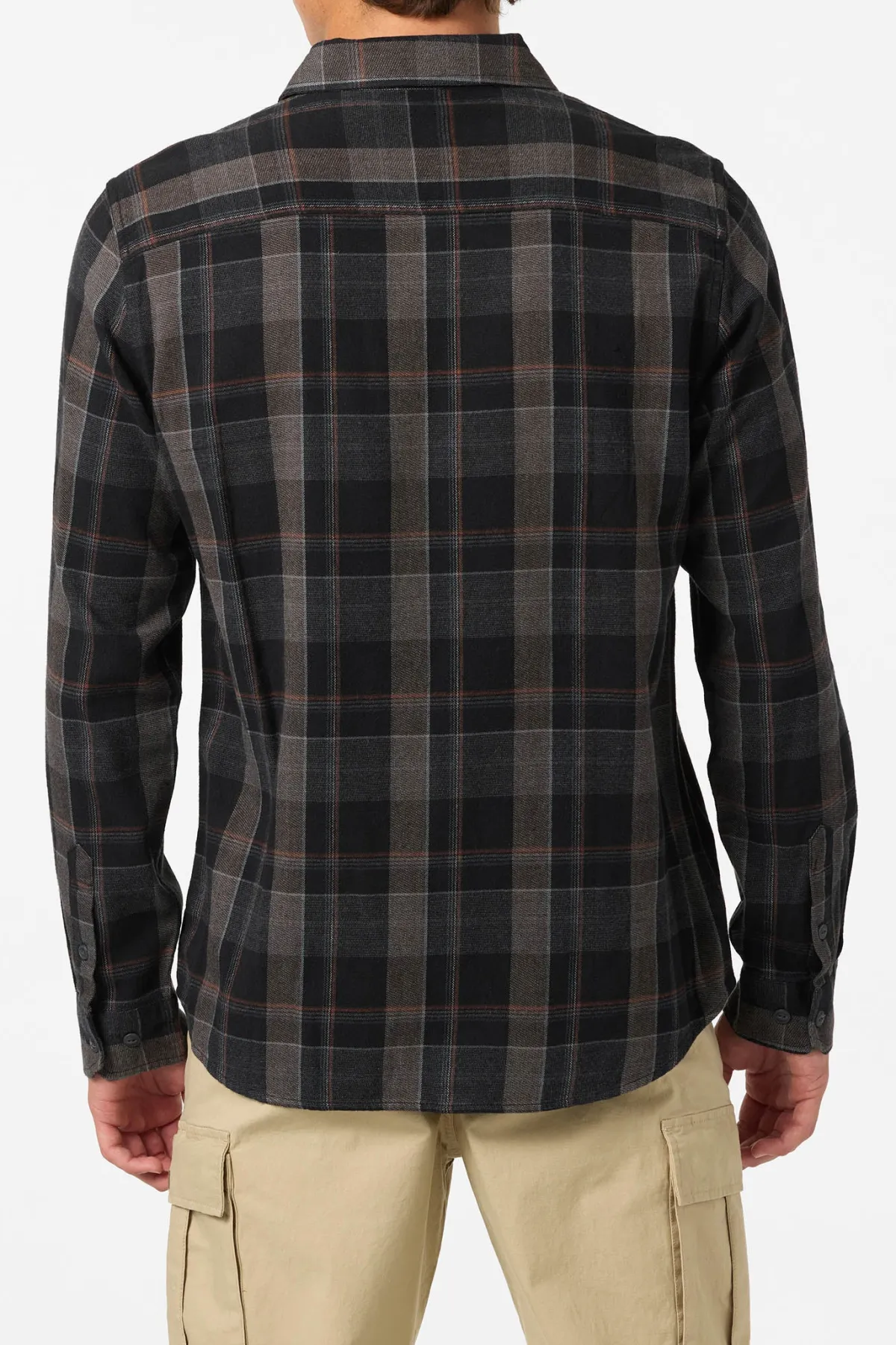 Shirts & Flannels^O'Neill O'Riginals Clashed Flannel Standard Fit Long Sleeve Shirt - | black