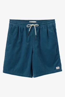 New Arrivals|O'Riginals Collection^O'Neill O'Riginals Cord Elastic Waist 18"'' Shorts - | blue fusion