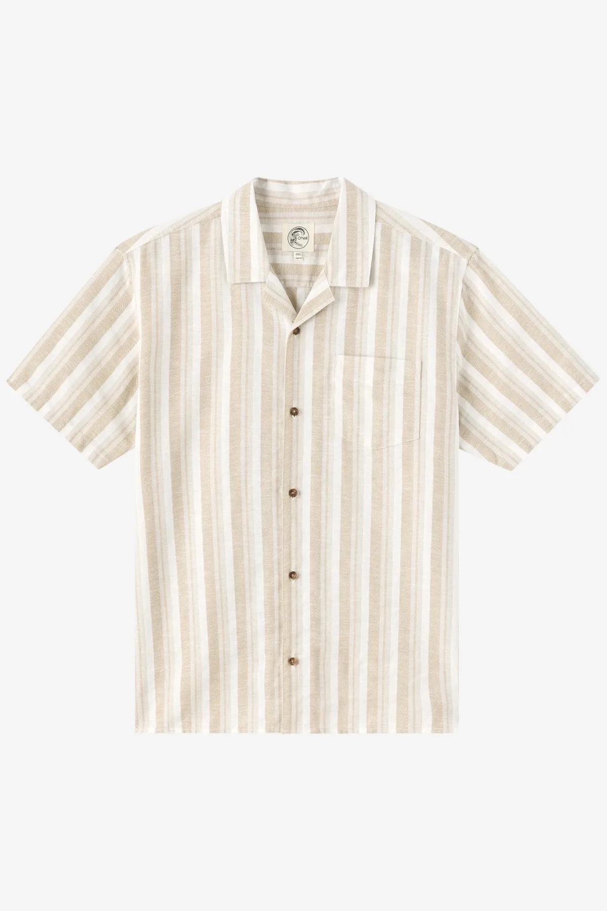New Arrivals|Shirts & Flannels^O'Neill O'Riginals Dobby Standard Fit Shirt lt khaki