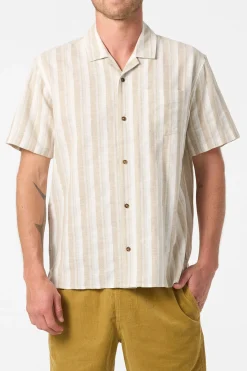 New Arrivals|Shirts & Flannels^O'Neill O'Riginals Dobby Standard Fit Shirt lt khaki