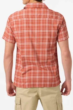Shirts & Flannels^O'Neill O'Riginals Eco Plaid Standard Standard Fit Shirt - | baked clay