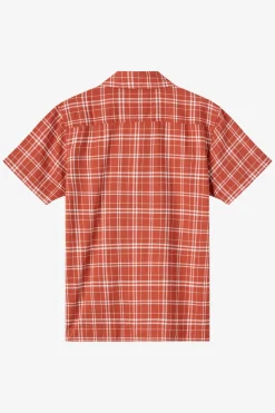 Shirts & Flannels^O'Neill O'Riginals Eco Plaid Standard Standard Fit Shirt - | baked clay