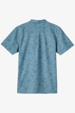Shirts & Flannels^O'Neill O'Riginals Eco Print Standard Standard Fit Shirt - | aegean blue