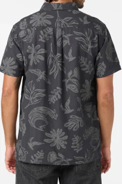 Shirts & Flannels^O'Neill O'Riginals Eco Print Standard Standard Fit Shirt - | phantom